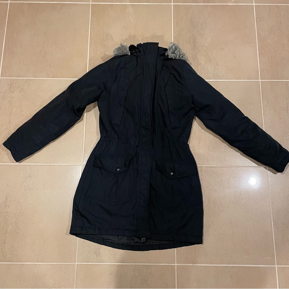 Universal Thread Navy Water Resistant Coat